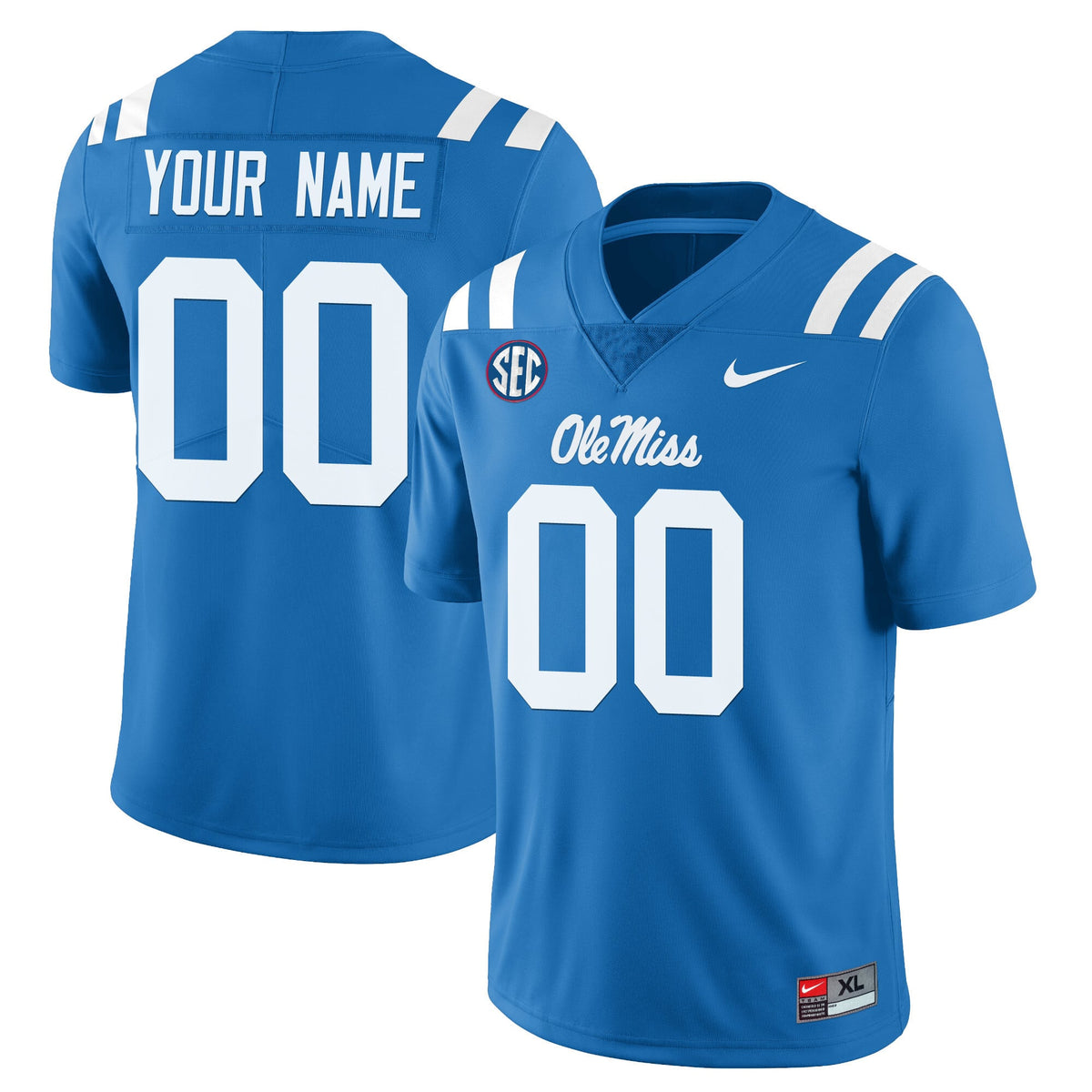 Ole Miss Rebels Football Players Limited Custom Jersey - All Stitched