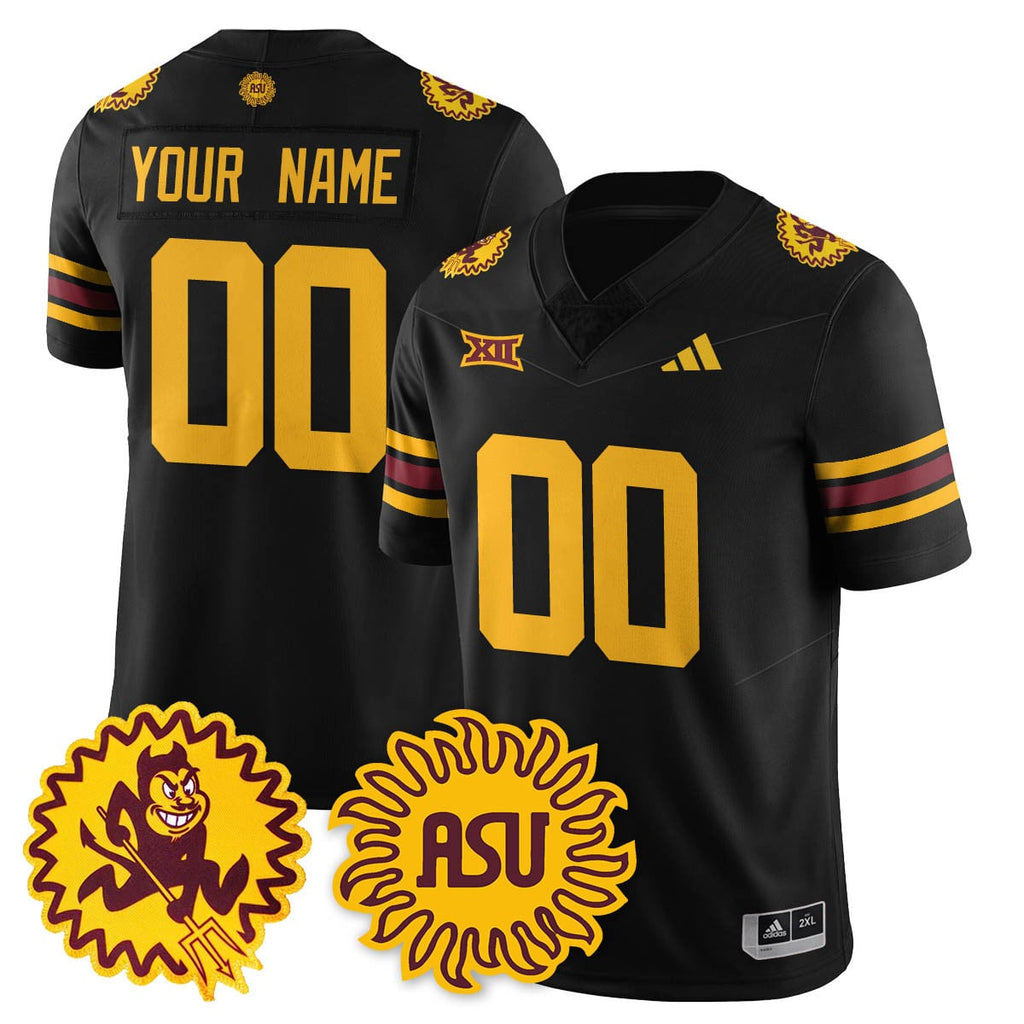 Men's Arizona State Sun Devils 1975 Throwback Uniform - All Stitched