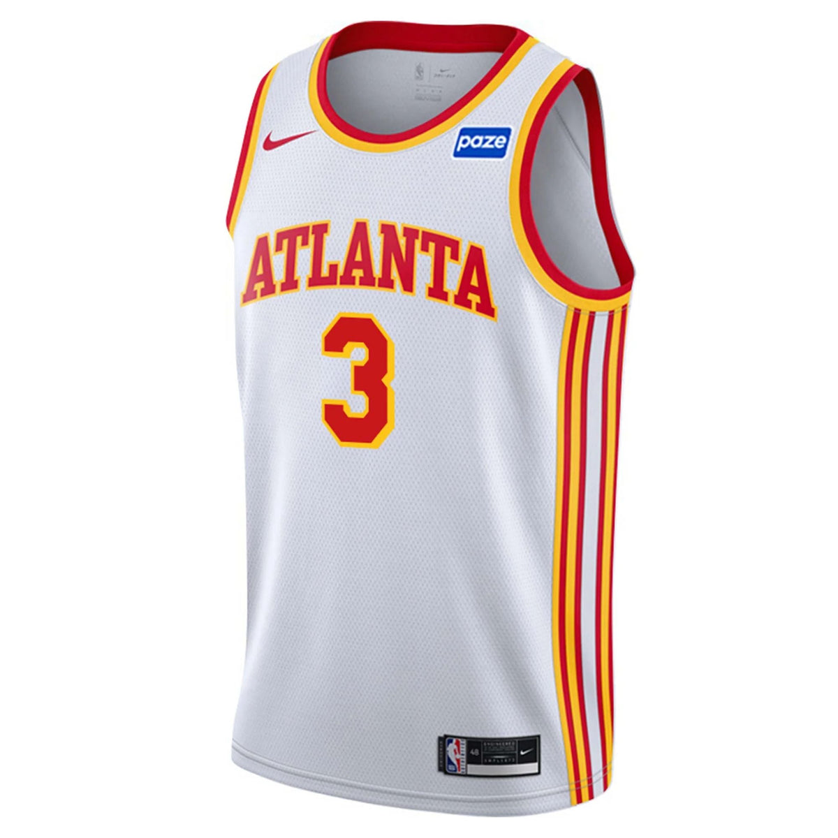 CJ McCollum Atlanta Hawks Jersey - Association Edition - White