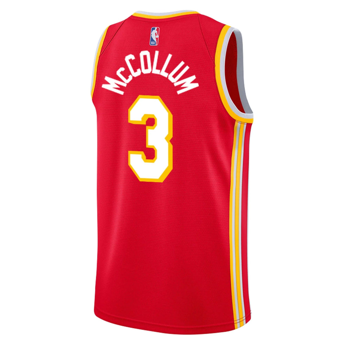 CJ McCollum Atlanta Hawks Jersey - Icon Edition - Red