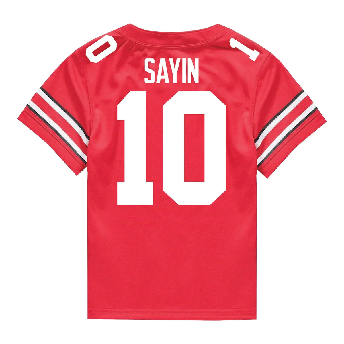 Julian Sayin Ohio State Buckeyes Jersey – Red
