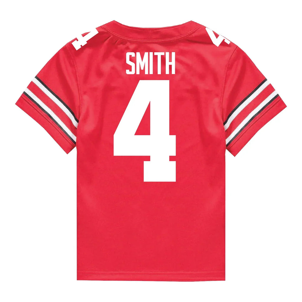 Jeremiah Smith Ohio State Buckeyes Jersey – Red