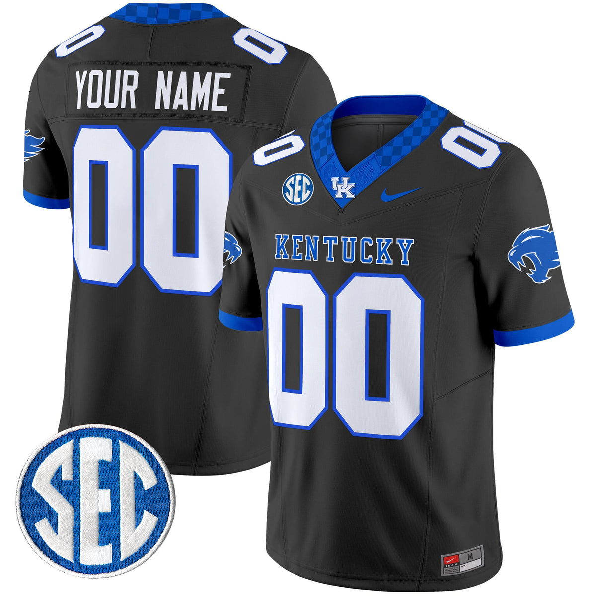 Kentucky Wildcats 2025 Vapor Limited Custom Jersey - All Stitched