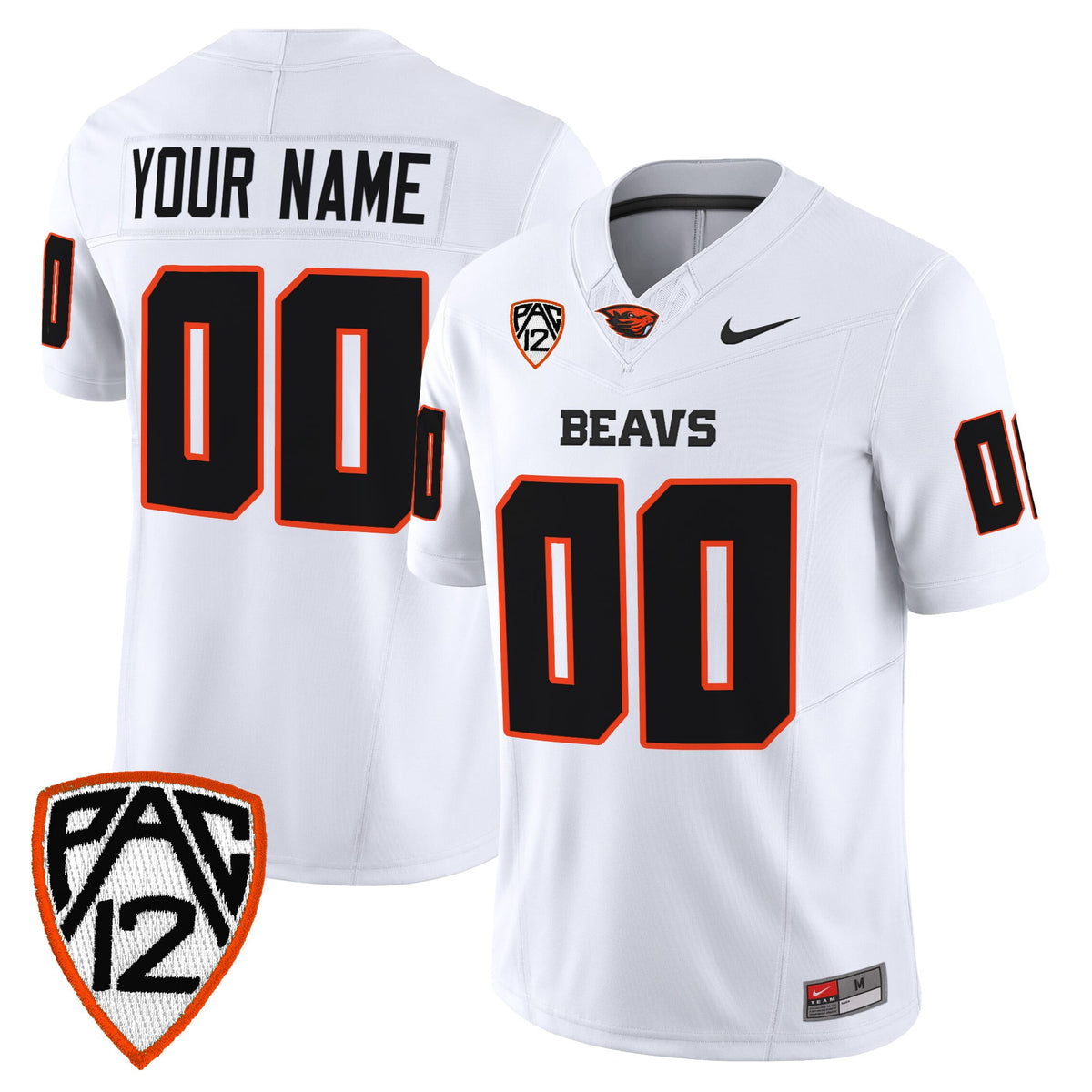 Oregon State Beavers 2025 Vapor Limited Custom Jersey - All Stitched