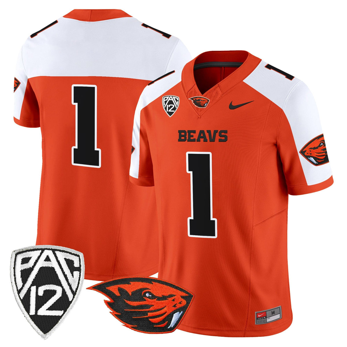 Men's Oregon State Beavers 2025 Vapor Limited Jersey - All Stitched