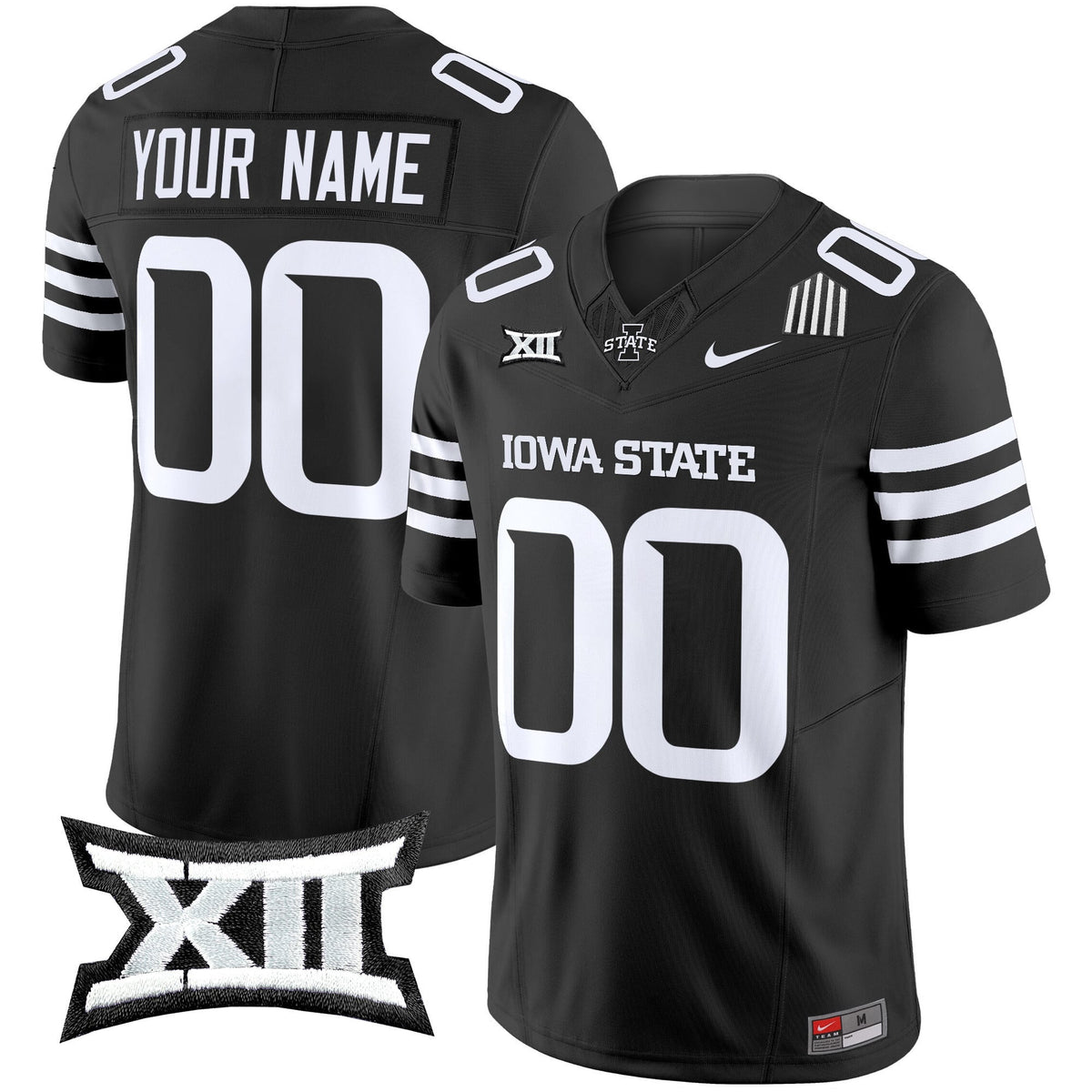 Iowa State Cyclones 2025 Vapor Limited Custom Jersey - All Stitched