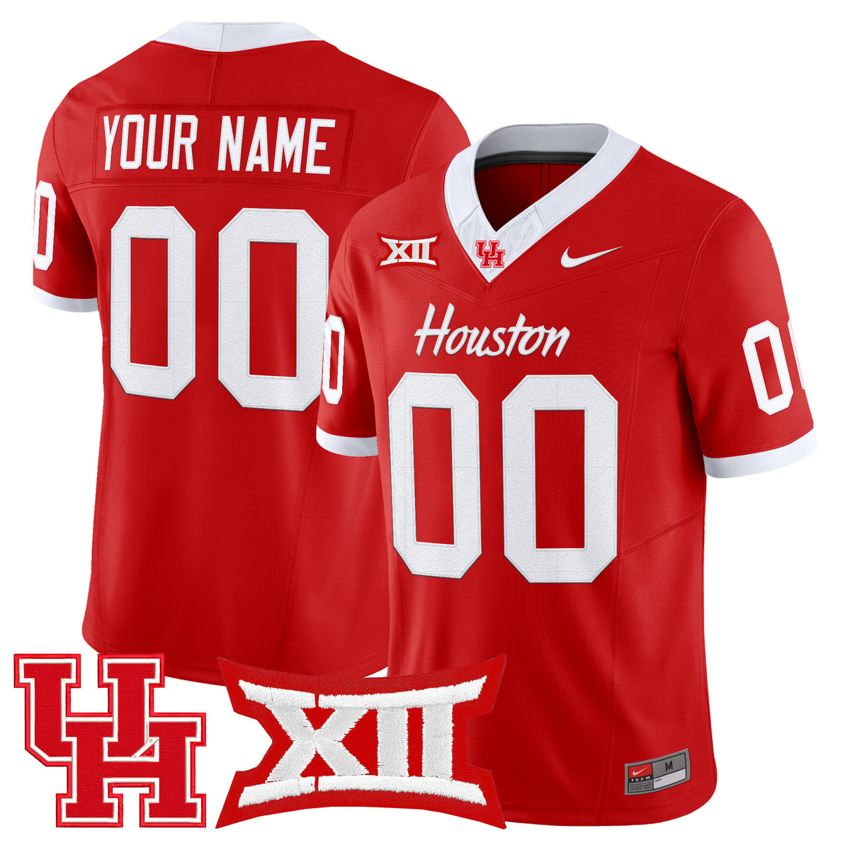 Houston Cougars 2025 Vapor Limited Custom Jersey - All Stitched