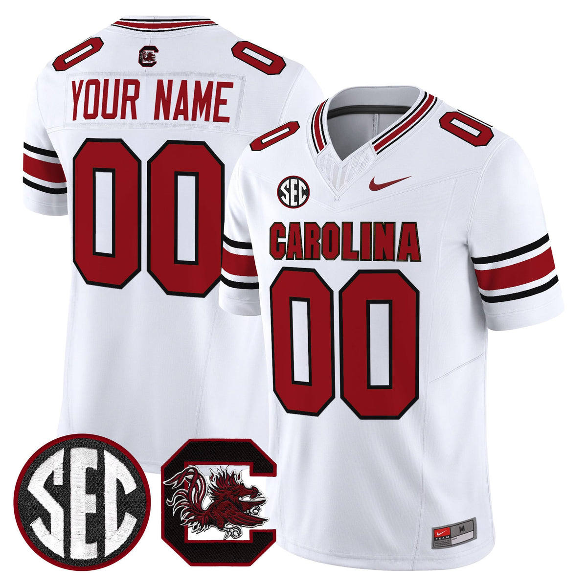 South Carolina Gamecocks 'Rebrand 2026' Vapor Limited Custom Jersey - All Stitched