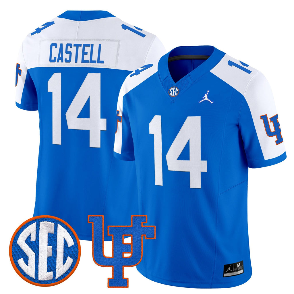 Men's Florida Gators '1960s Throwback' Vapor Limited Jersey - All Stitched