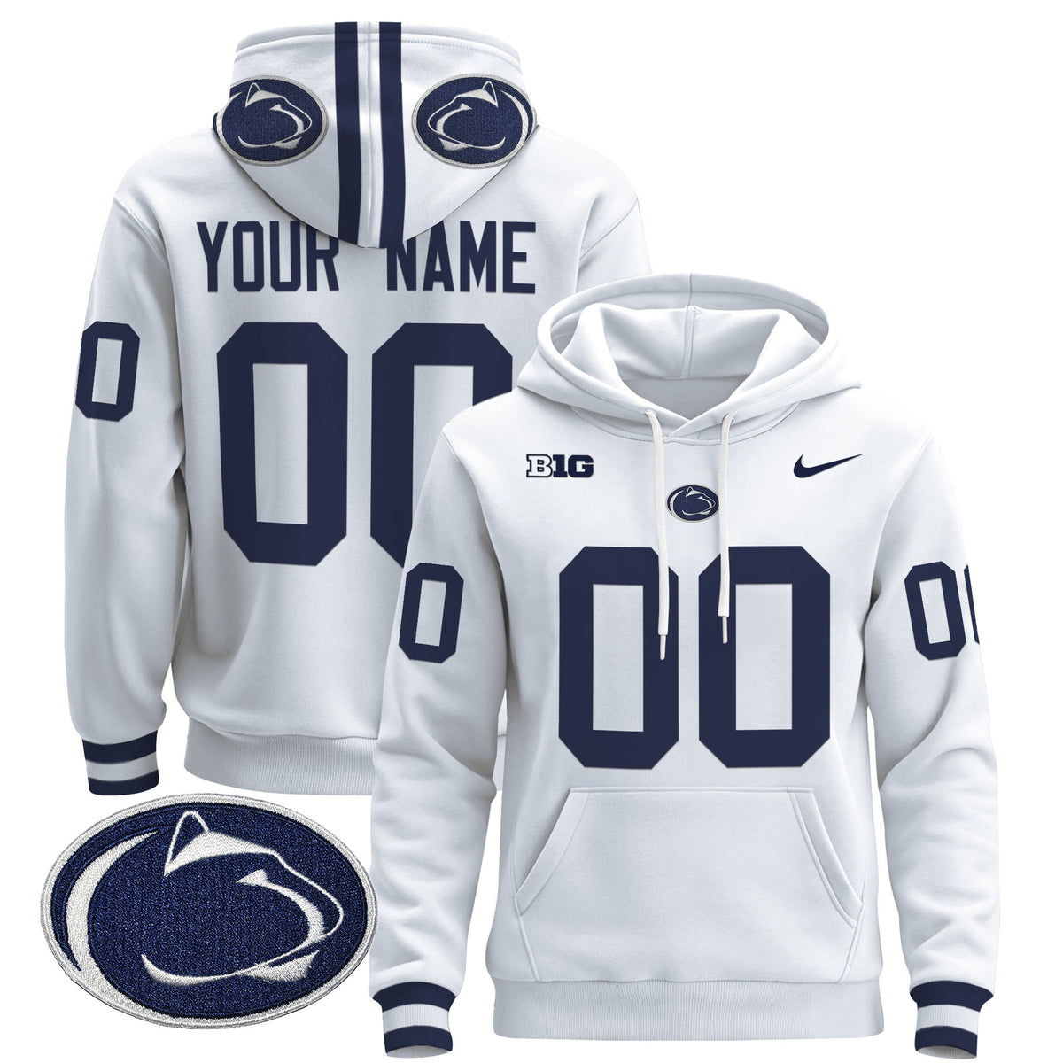 Penn State Nittany Lions 2024 Custom Pullover Hoodie