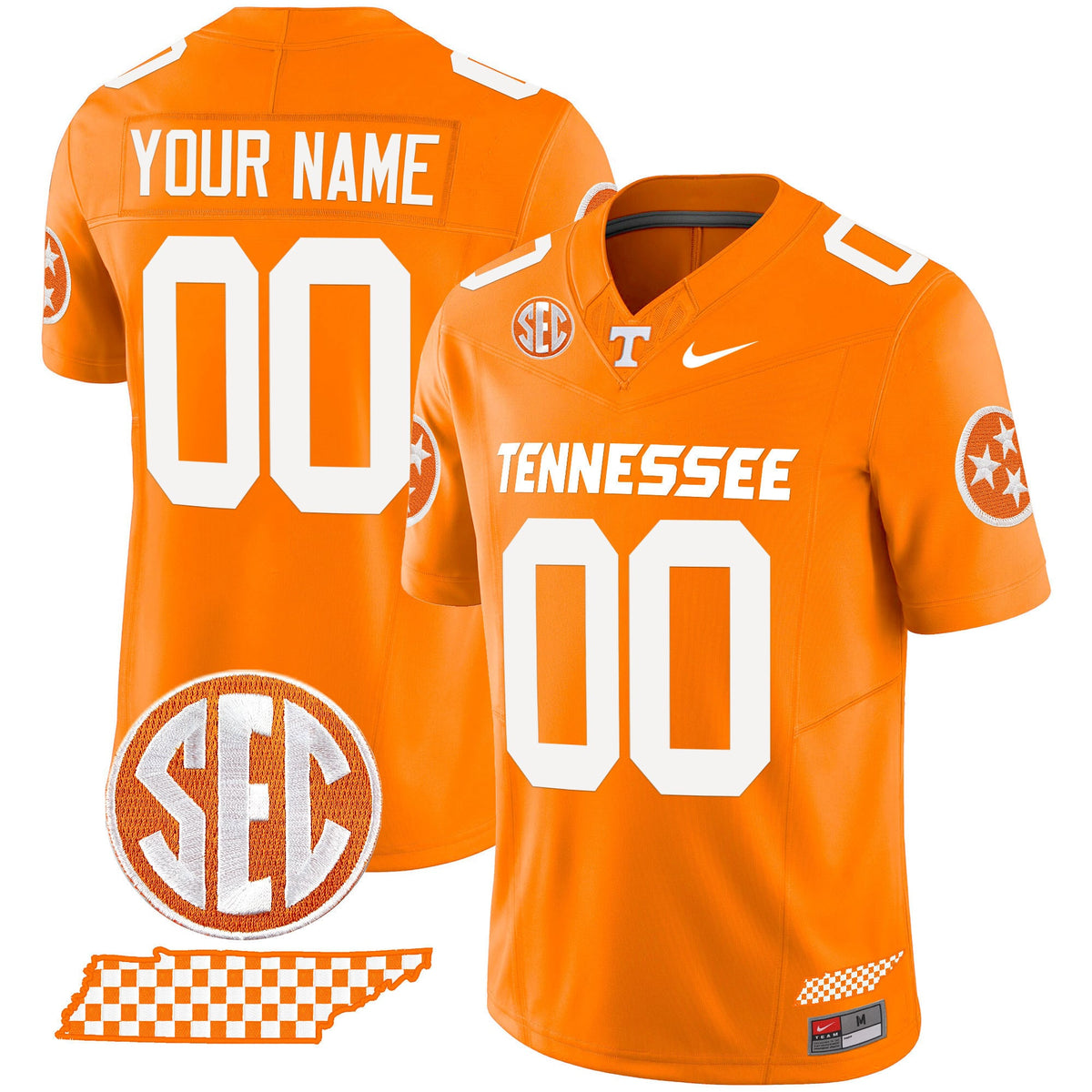 Tennessee Volunteers 2024 Vapor Limited Custom Jersey V2 - All Stitched