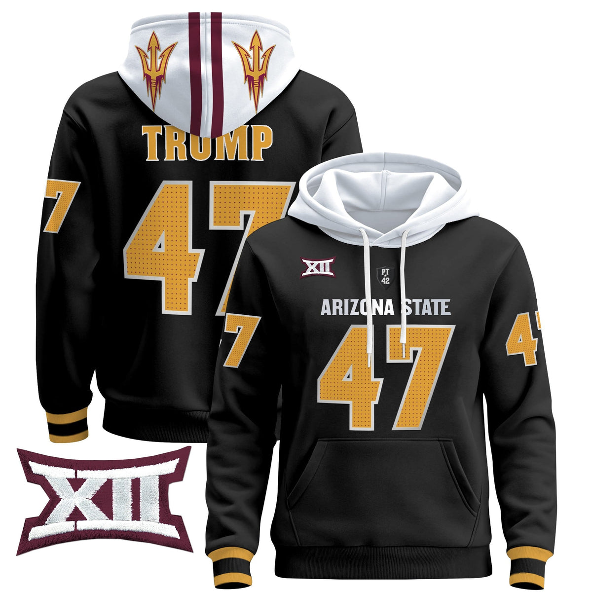 Arizona State Sun Devils 2024 Pullover Hoodie V4