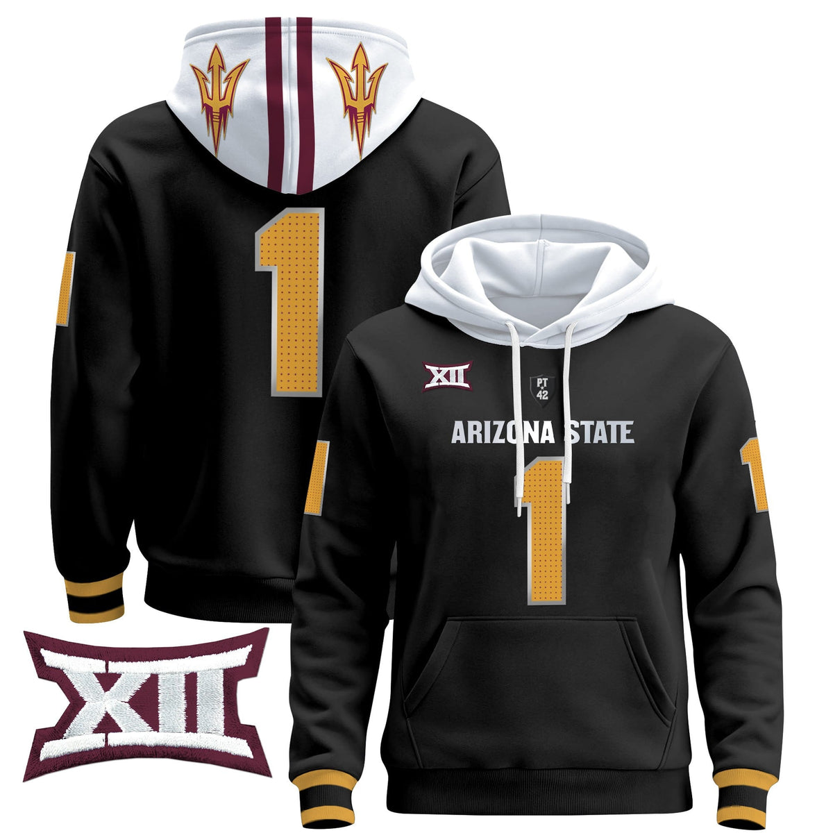 Arizona State Sun Devils 2024 Pullover Hoodie V4
