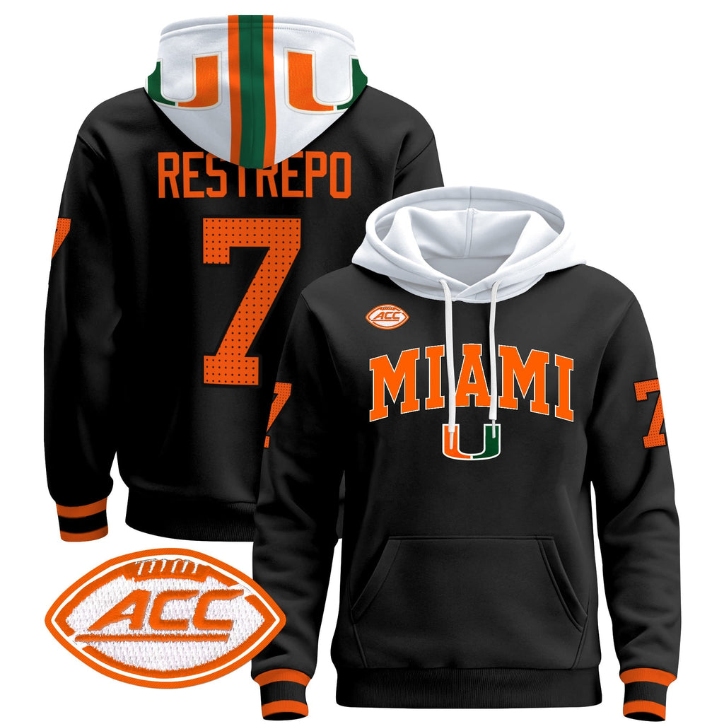 Miami Hurricanes 2024 Pullover Hoodie V2
