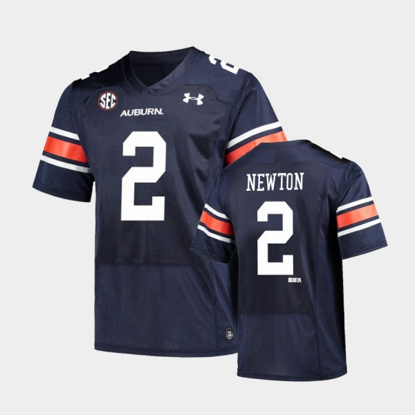 Cam Newton Auburn Tigers Alumni Player Jersey - Navy
