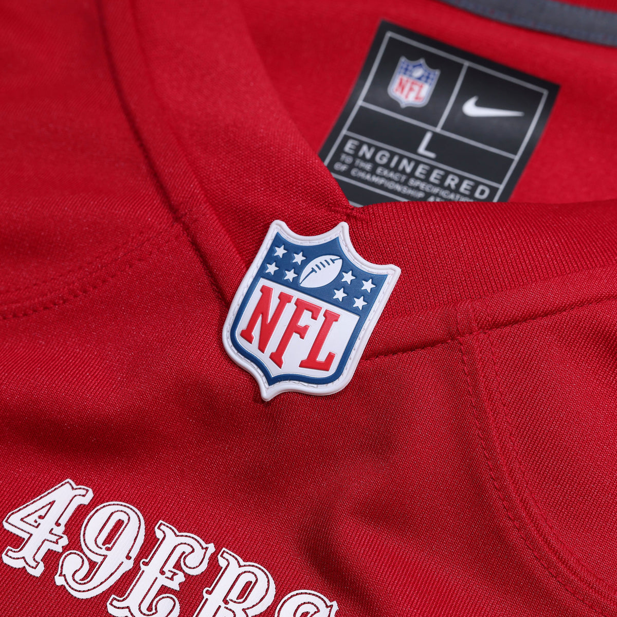Men's San Francisco 49Ers Dezhaun Stribling Nike Scarlet Game Jersey