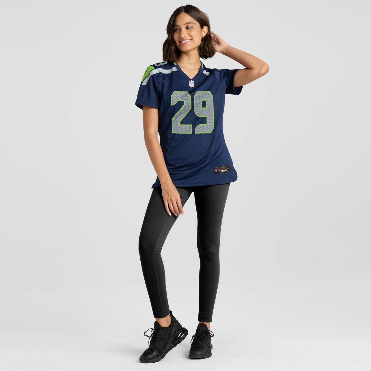 Women's Seattle Seahawks Josh Jobe Nike College Navy Team Game Jersey