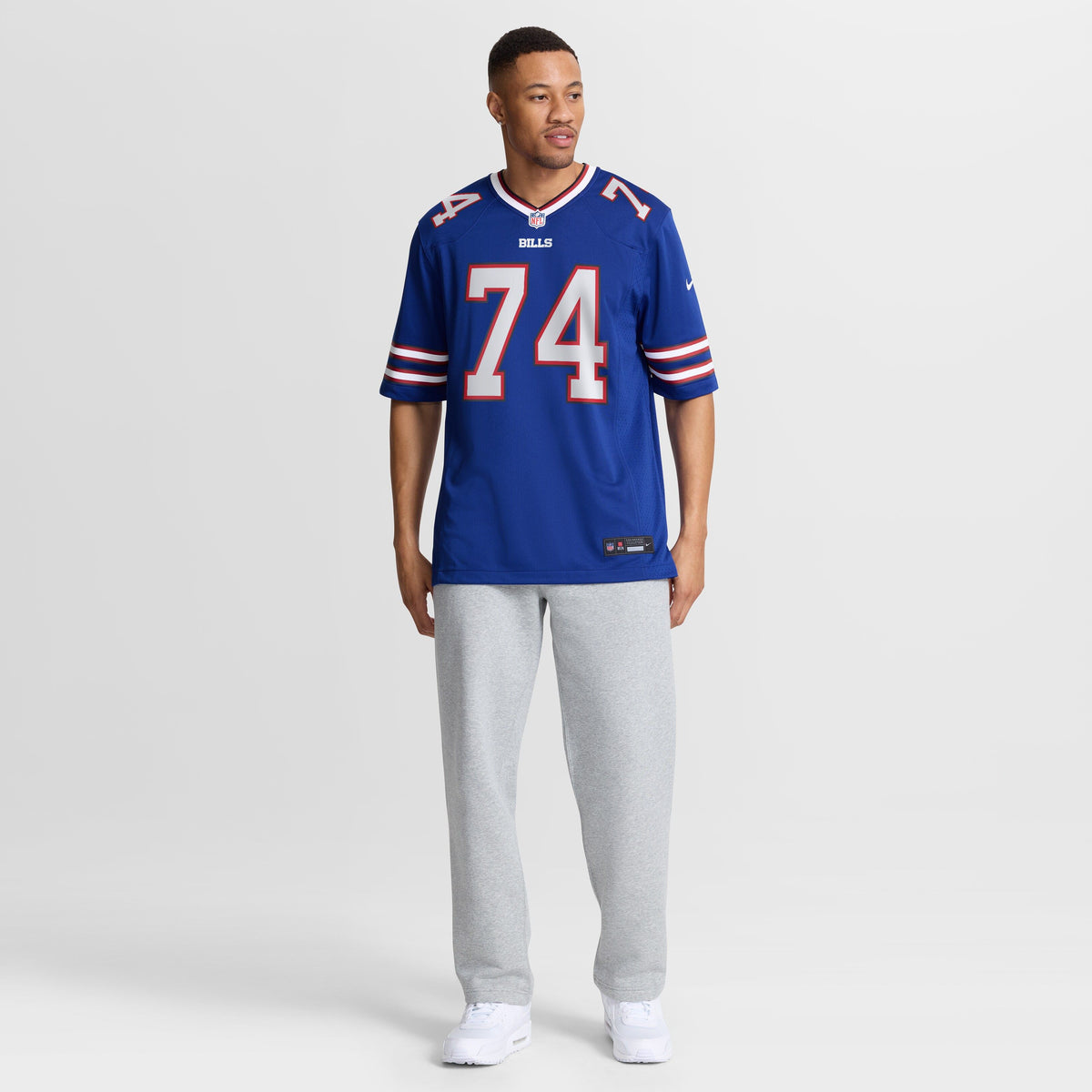 Men's Buffalo Bills Jude Bowry Nike Royal Team Game Jersey