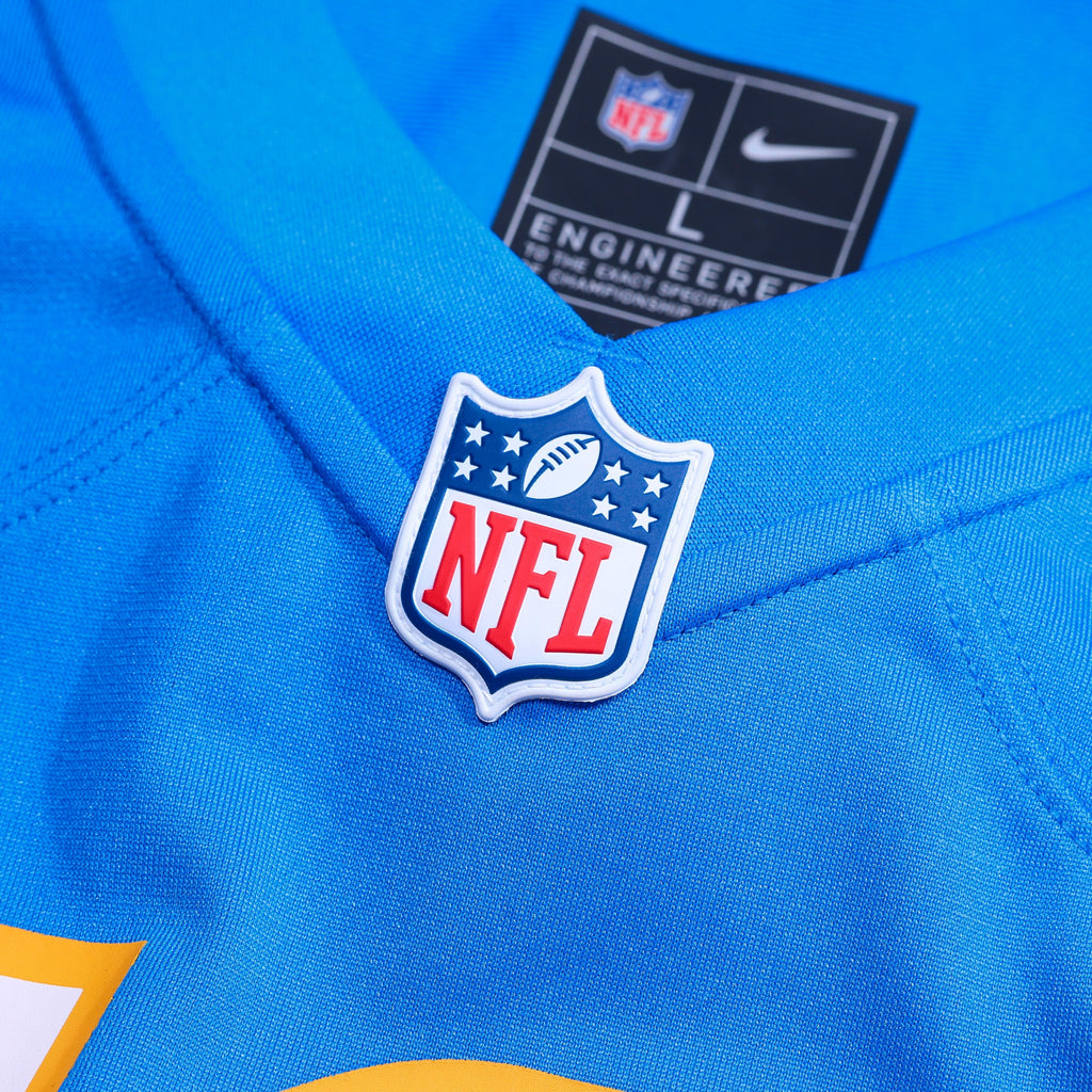 Men's Los Angeles Chargers Alex Harkey Nike Powder Blue Team Game Jersey