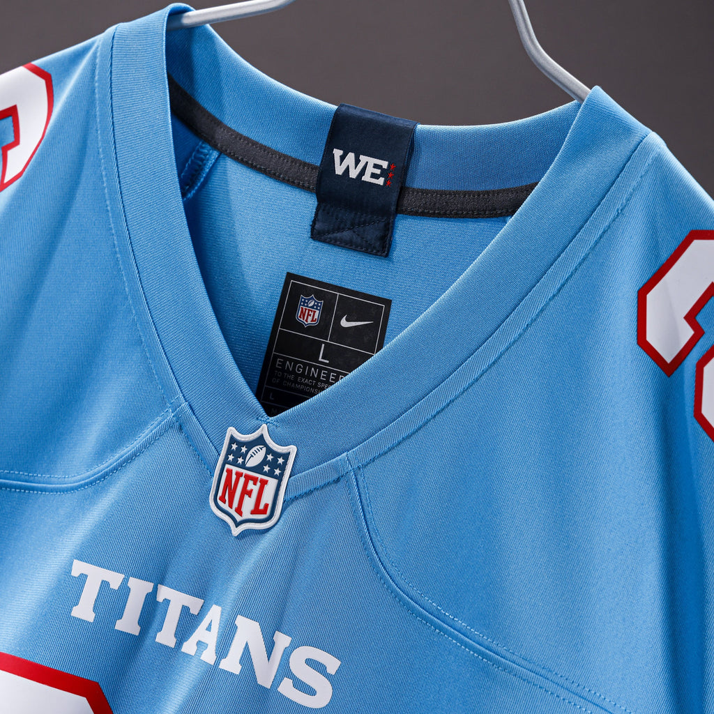 Women's Tennessee Titans Jeffery Simmons Nike Light Blue Game Jersey